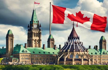 The Canadian Parliament Buildings, Ottawa, Ontario, Canada