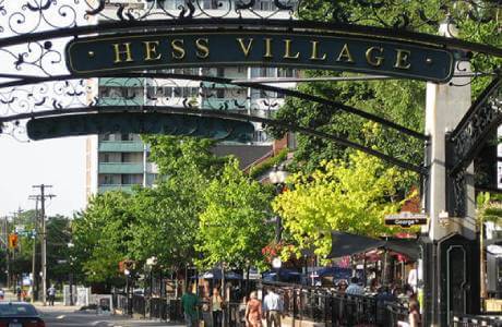 Historic Hess Village, Hamilton, Ontario
